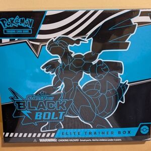 Pokémon TCG Scarlet & Violet: Black Bolt Elite Trainer Box - Factory Sealed Mint